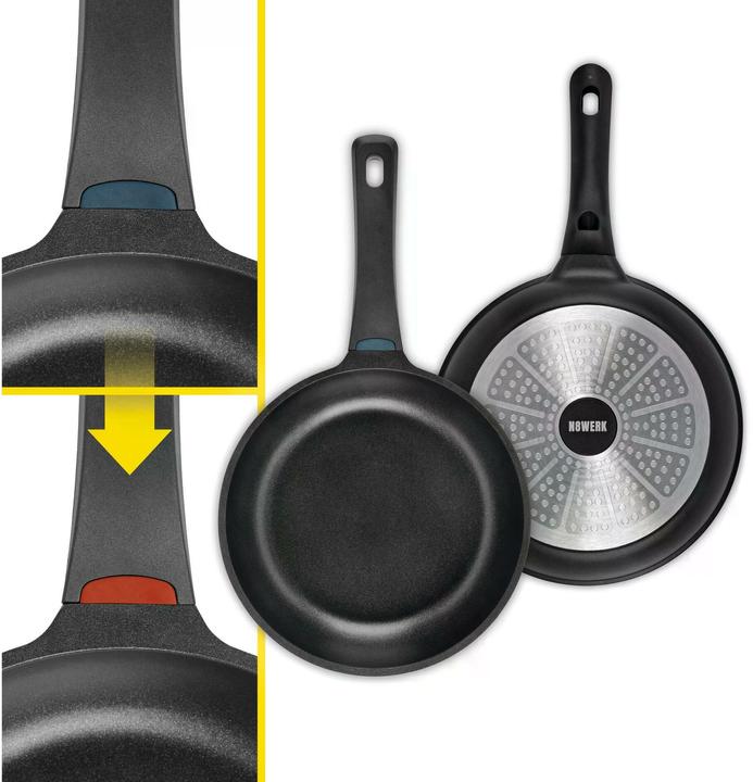 Immagine prodotto N8werk Padella 28 cm (28 cm, Padella per friggere, Alluminio pressofuso)