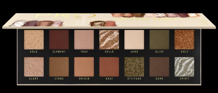 Actual product image Catrice Pro Natural Spirit Slim Eyeshadow Palette (010 Neutral Elements)