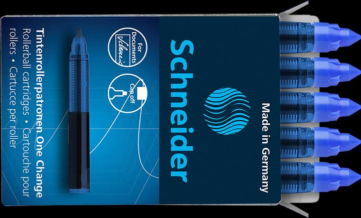 Immagine prodotto Schneider Cartuccia a rulli (Calamaio, Blu, 0.60 mm)