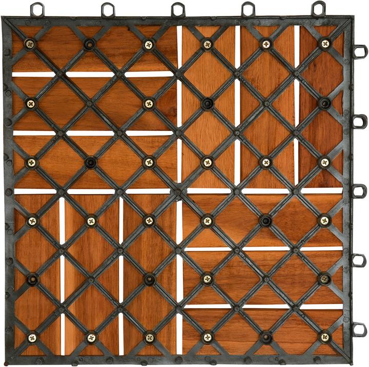 Image du produit Casaria Dalle en bois (1 x, 30 x 30 cm)