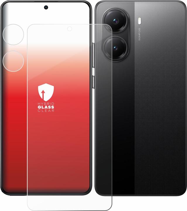 Produktbild upscreen Schutzglas Schutzfolie Displayschutz Display Schutz Glas Folie klar (1 Stück, Xiaomi Poco X7 Pro)