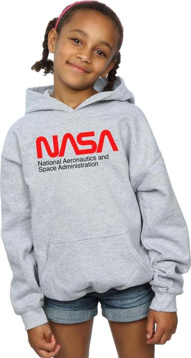Actual product image Nasa Girls Aeronautics And Space Hoodie (152, 158)