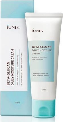 Actual product image iUNIK Beta-Glucan Vegan Lightweight Deep Moisture Watery Cream 60ml (60 ml, Day cream)