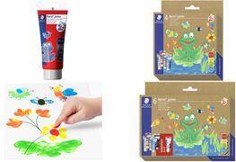 Image du produit Staedtler Peinture au doigt 'Noris junior (Multicolore, 100 ml)