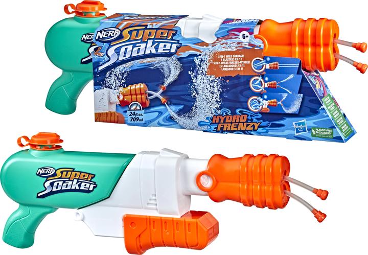 Actual product image Nerf Super Soaker Hydro Frenzy