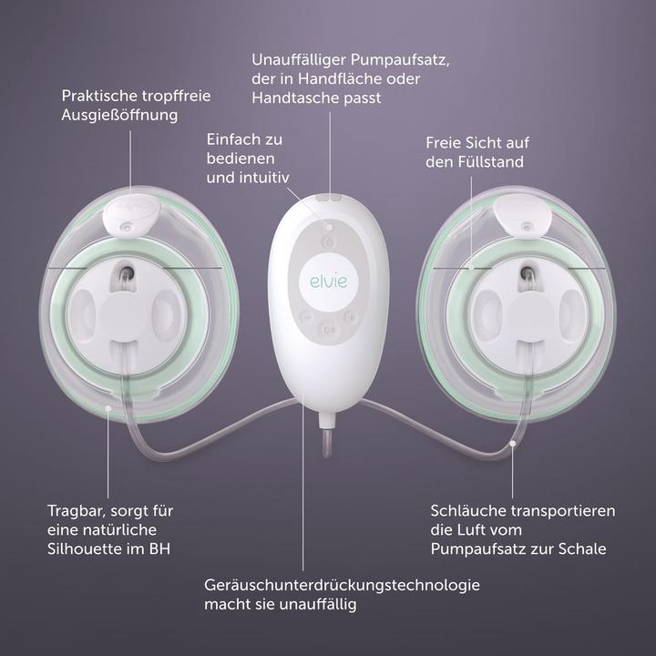 Produktbild Elvie Stride 2 Doppelmilchpumpe