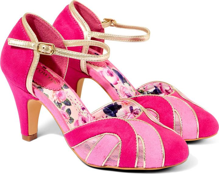 Actual product image Joe Browns Art Deco Ankle Strap Heels (41)