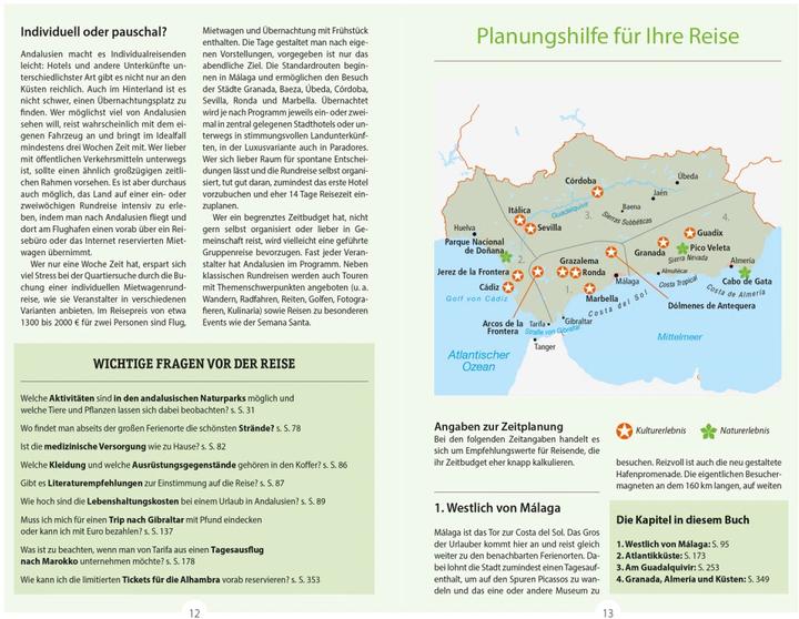 Image du produit Reise-Handbuch Reiseführer Andalusien (Allemand, Susanne Lipps, Oliver Breda, 2023)