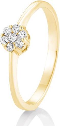 Produktbild Breuning Verlobungsring Flower (52, 750/18 K Gold)