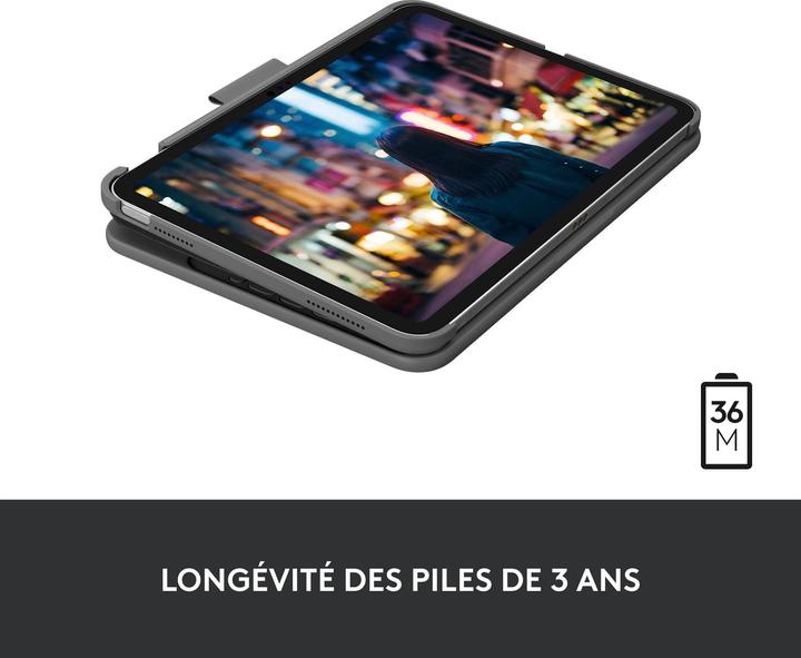 Actual product image Logitech SLIM FOLIO FOR IPAD (10TH GEN) (CH, iPad 10.9 (2022))