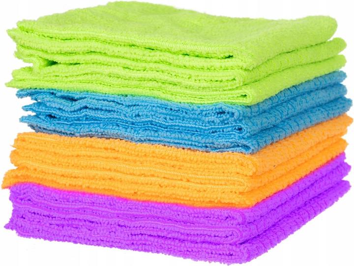 Image du produit Ikonka Chiffons en microfibre - 12 pcs (1 pcs)