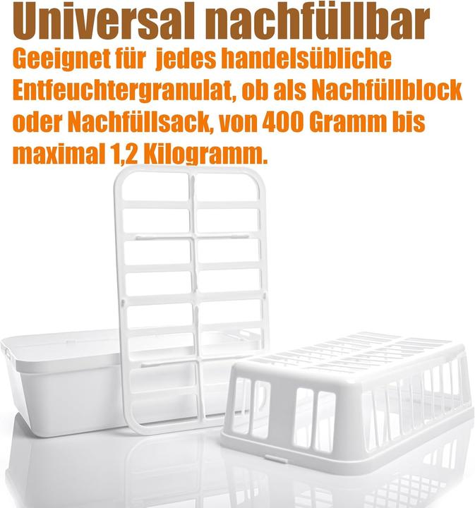 Actual product image BigDean Luftentfeuchter & Luftentfeuchtergranulat (50 m²)