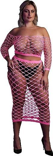 Produktbild Ouch! Long Sleeve Crop Top and Long Skirt (XL, XXL, 3XL)