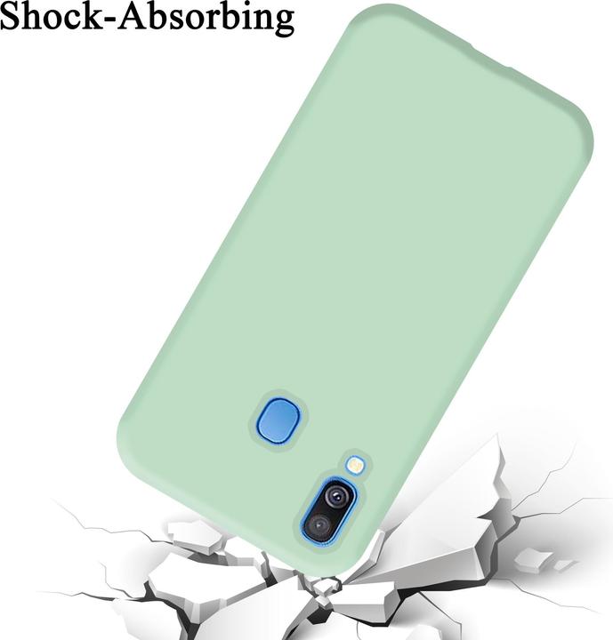 Actual product image Cadorabo TPU Liquid Silicone Case Cover (Samsung Galaxy A40)