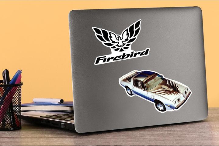 Actual product image Pontiac Firebird Deluxe Cars Stickers (Pack of 50)