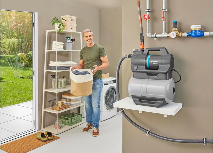 Image du produit Gardena Station d'épuration domestique 3800 Silent CH E1 (Pompe à eau domestique)