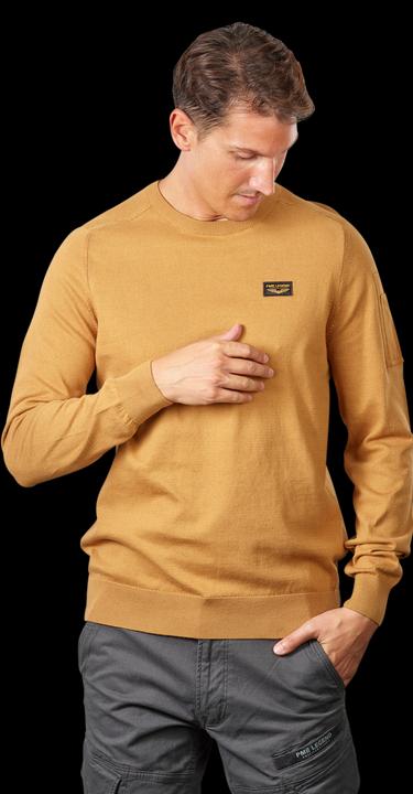 Produktbild Pme Legend Buckley Knit Pullover Round Neck Wood Thrush (XXL)