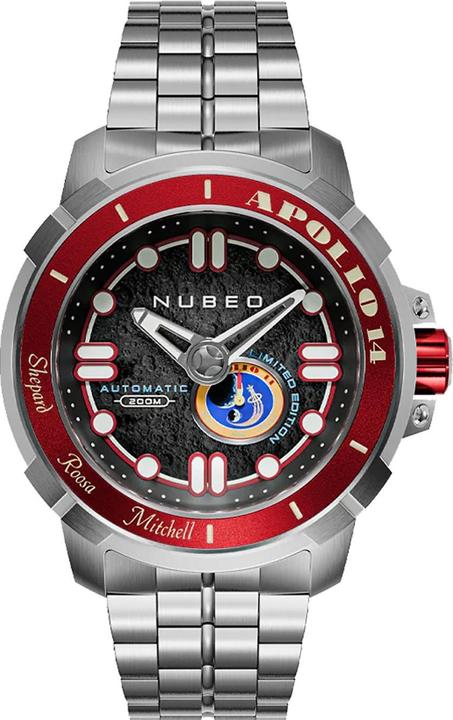 Actual product image Nubeo NB-6093-22 Apollo 55th (Diving watch)