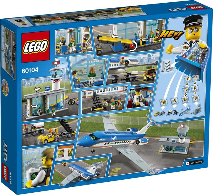 Produktbild LEGO Flughafen-Abfertigungshalle (60104, LEGO City)
