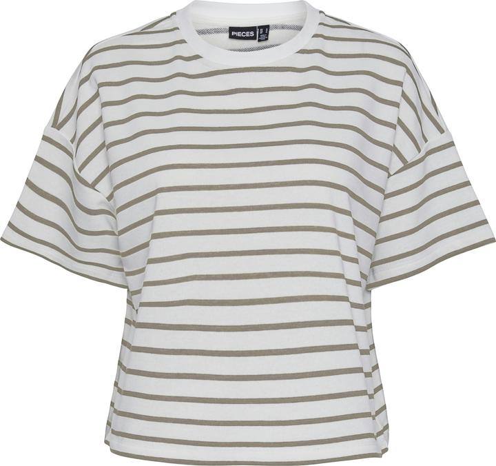 Pieces Pcchilli Summer 2/4 Sweat Stripe Noos Bc (XL)