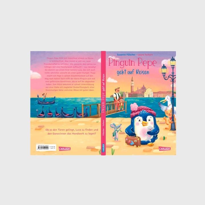Actual product image Pinguin Pepe geht auf Reisen (German, Susanne Fülscher, Laura Tschorn, 2025)