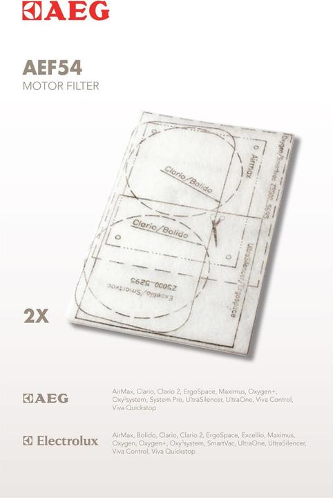 Produktbild AEG Electrolux AEF 54 Motorzuschnittfilter/S-Bag-Modelle
