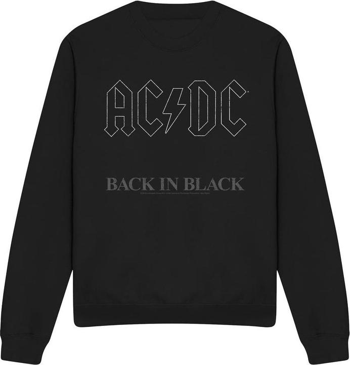 Produktbild AC/DC Back In Black Sweatshirt (L)