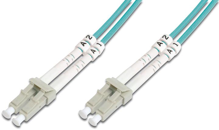 Immagine prodotto Digitus Cavo patch in fibra ottica, LC/LC MM 15m, OM3 (S/UTP, CAT8.2, 15 m)