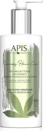 Actual product image Apis Natural Cosmetics Apis - Cannabis Home Care Natural Tonic Soothing On A Base Of Hemp Hydrolat 300Ml (Tonic water, 300 ml)