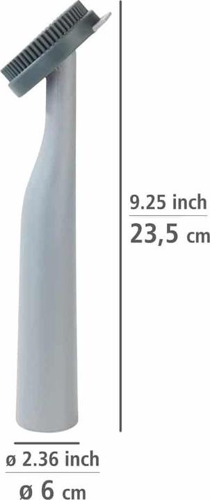 Immagine prodotto Wenko Spazzola per lavare i piatti in piedi Piedo grigio (1 pz.)