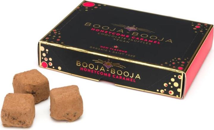 Produktbild Booja-Booja Honeycomb Caramel Chocolate Truffles Bio (92 g)