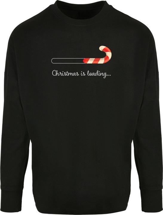 Merchcode Christmas Loading Oversized Cut On Sleeve Longsleeve - 114985 (XL)