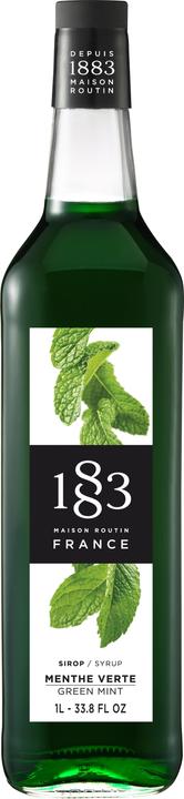 Produktbild 1883 Grüne Minze Sirup 0% Vol. 1l (1 x 100 cl)