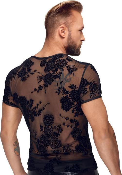 Image du produit Noir Handmade T-shirt pour homme (M)