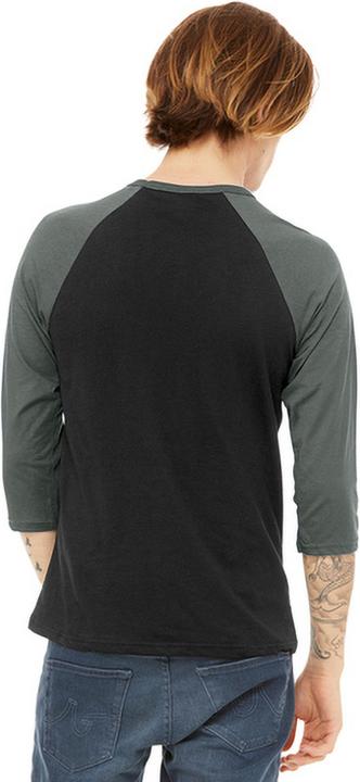 Produktbild Bella Canvas Canvas Baseball TShirt 34Ärmel (M)