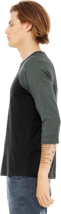 Produktbild Bella Canvas Canvas Baseball TShirt 34Ärmel (M)