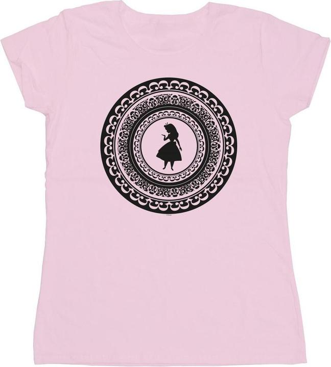 Actual product image Disney Womens/Ladies Alice In Wonderland Circle Cotton T-Shirt (L)