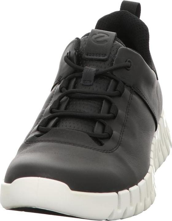 Image du produit Ecco Chaussures à lacets pour hommes Sportif Semelle en caoutchouc noir (40)