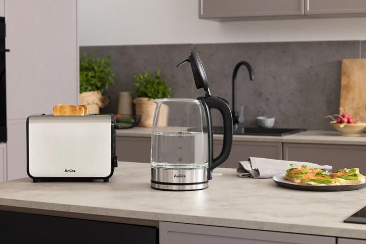 Actual product image Amica Czajnik szklany 1.7l KD2050G (1.70 l, EU plug)