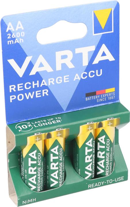 Immagine prodotto Varta Ricarica Accu Power (4 pz., AA, 2600 mAh)