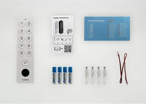 Image du produit Tedee Keypad Pro (Combinaison électronique de chiffres, Empreinte digitale)