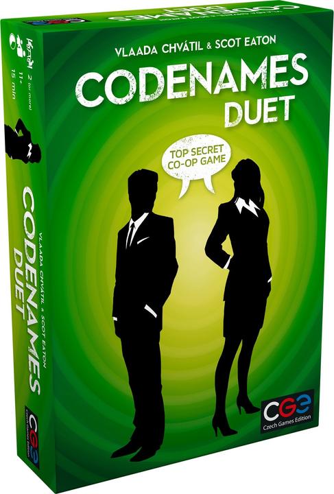 Czech games edition Codenames : Duet - Le jeu de déduction de mots à deux joueurs par CGE (Anglais)