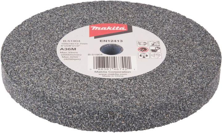 Actual product image Makita Grinding stone A36M 150x16x12,7 (A36)