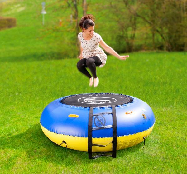 Immagine prodotto Infactory Trampolino 4in1 per acqua e giardino (193 cm)