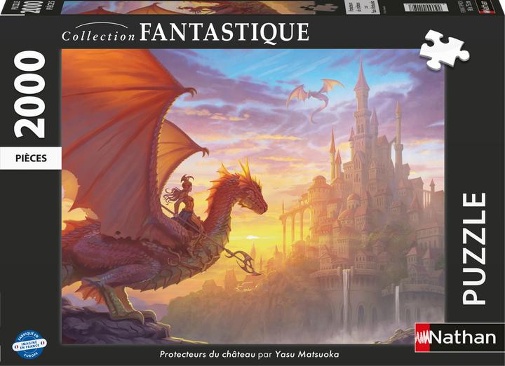 Image du produit Nathan Puzzle 2000 pieces Castle Protectors (Fantasy Collection) (2000 pièces)