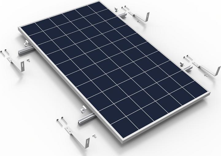 Actual product image Autosolar Mounting set for plain tile solar panels (Solar system mounting material)