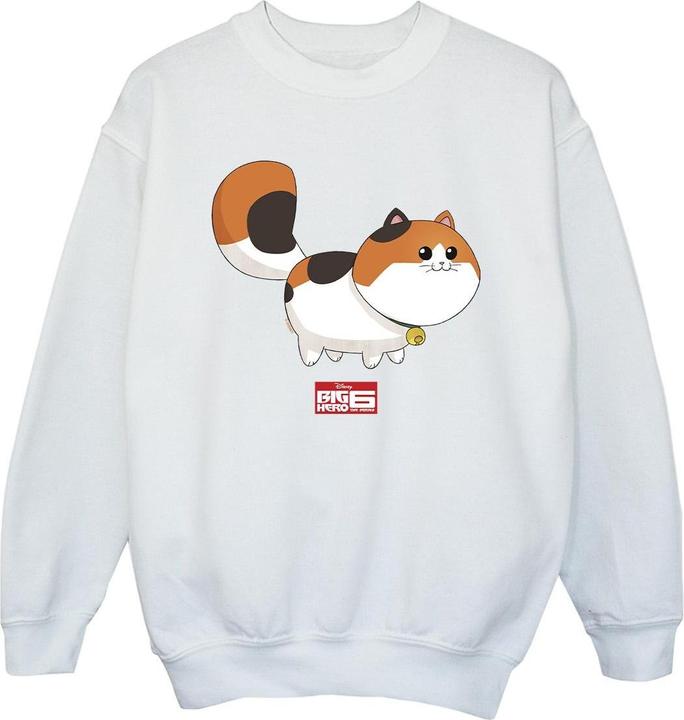 Produktbild Disney Big Hero 6 Baymax Kitten Pose Sweatshirt Mädchen (152, 158)