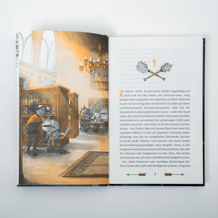 Actual product image Dungeons & Dragons. Dungeon Academy - Allein unter Monstern (German, Madeleine Roux, 2023)