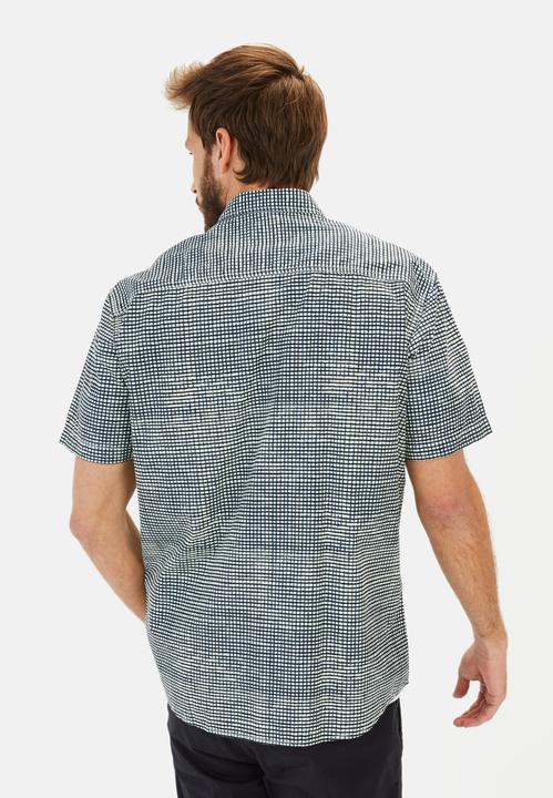 Image du produit Camel Active Kariertes Kurzarmhemd aus Baumwolle (M)