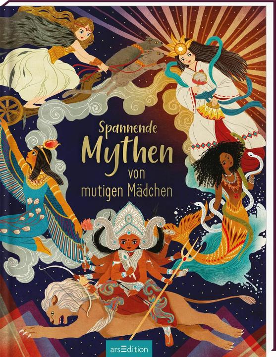 Actual product image Spannende Mythen von mutigen Mädchen (German, Claudia Martin, Anna dove, Khoa Le, 2024)